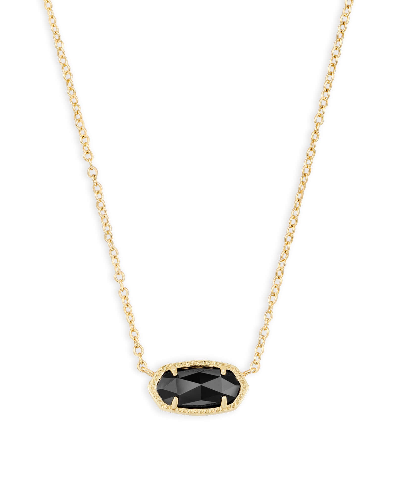 Kendra Scott Framed Elisa Y Necklace in White Mosaic Glass | REEDS Jewelers
