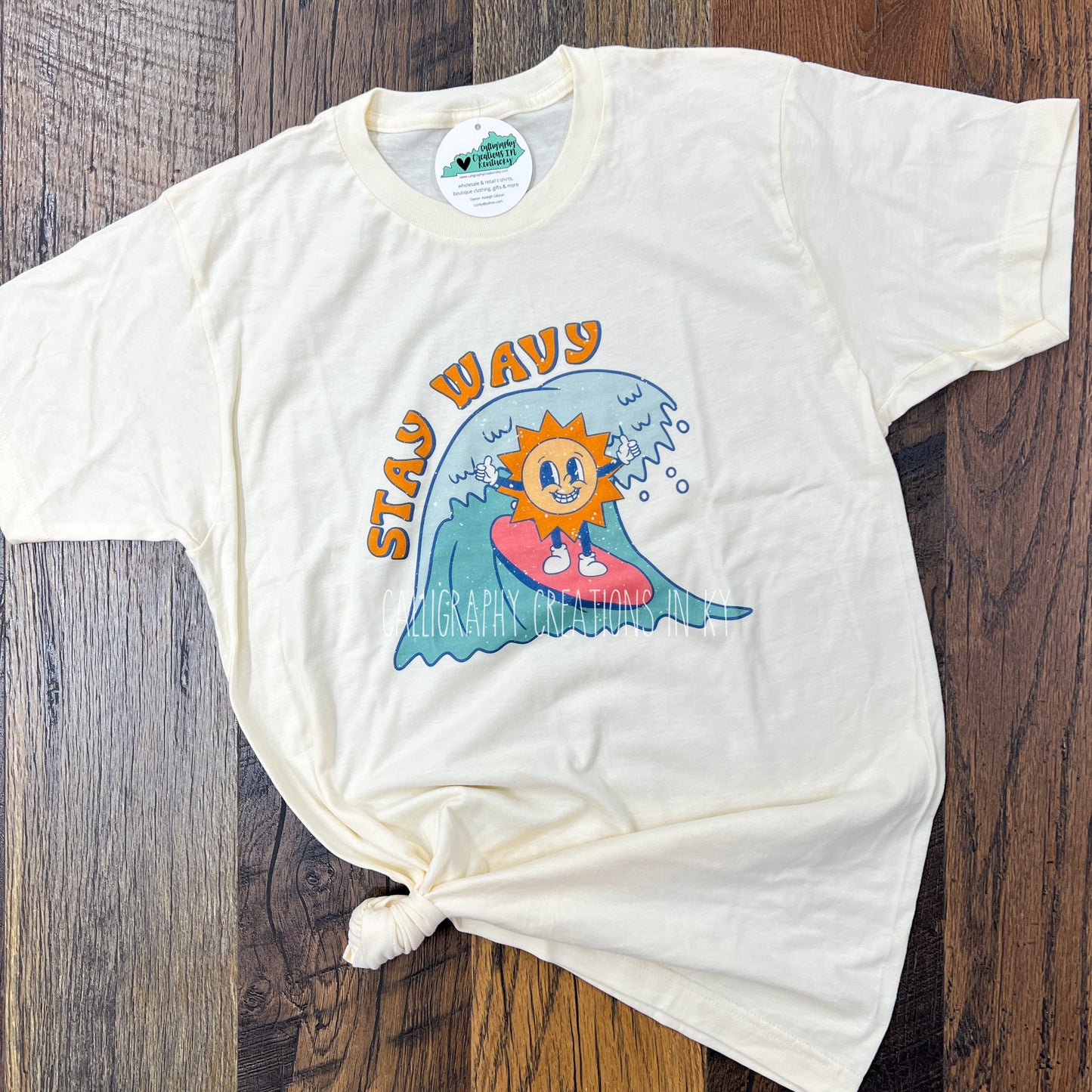 Stay Wavy Tee - FINAL SALE