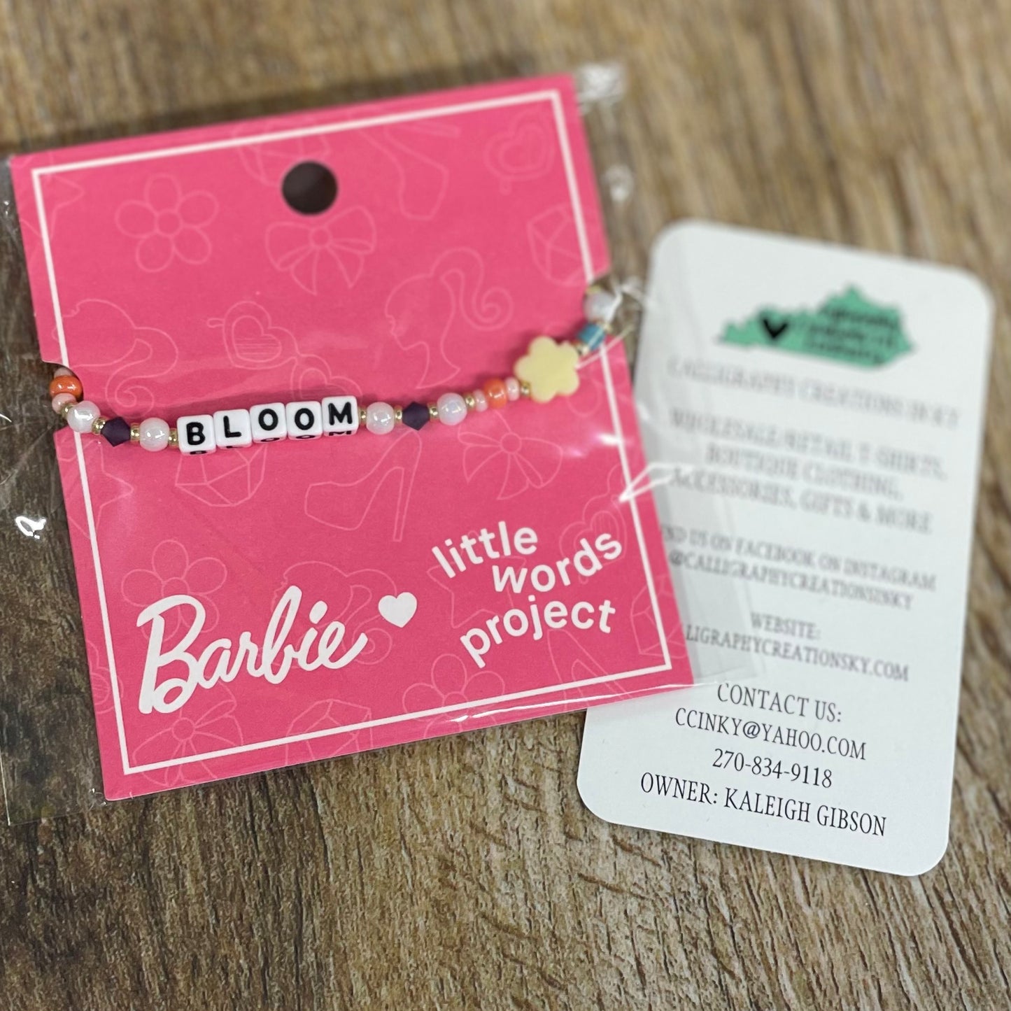 Bloom / Tawny Barbie X Little Words Project Beaded Bracelet