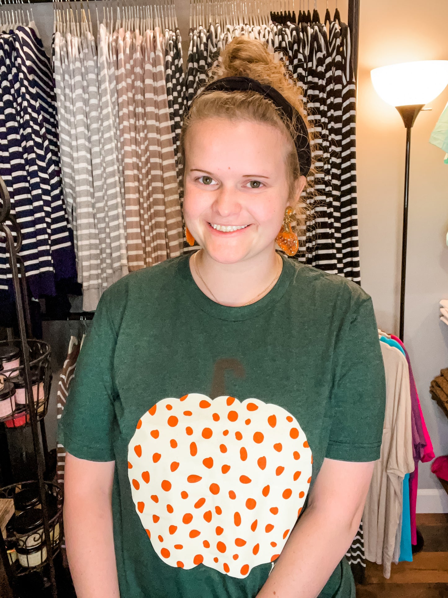 Spotted Pumpkin Tee [RTS] - FINAL SALE