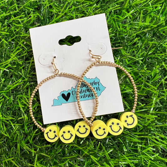 Yellow • Happy Dangle Earrings