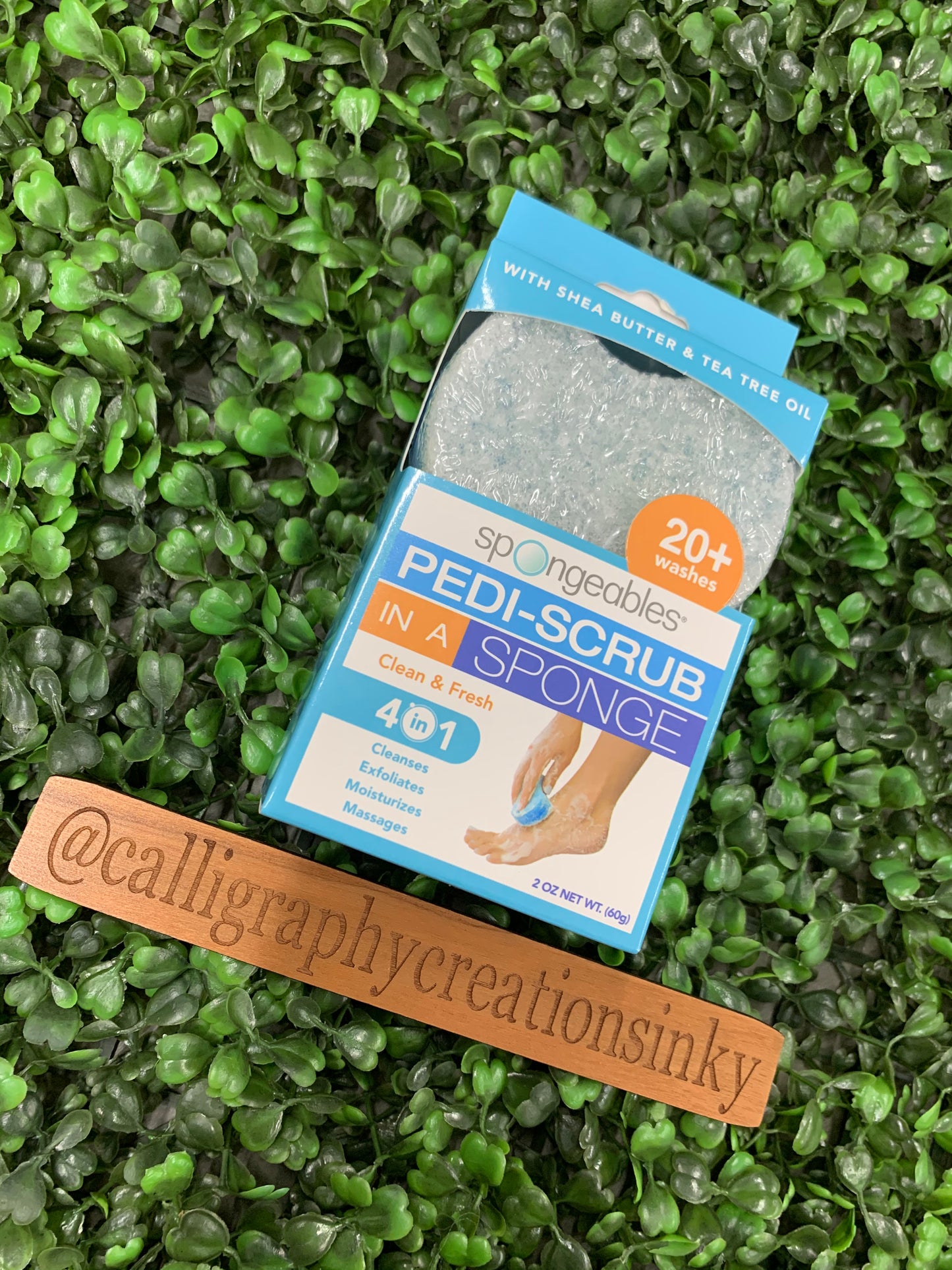 Spongeable Pedi Scrub-Clean & Fresh