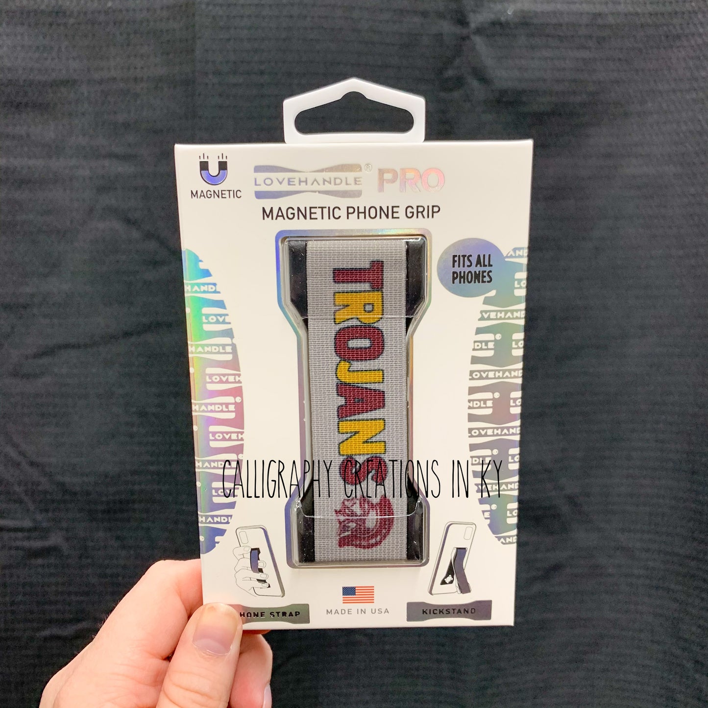 Exclusive Trojans LoveHandle Pro Phone Grip