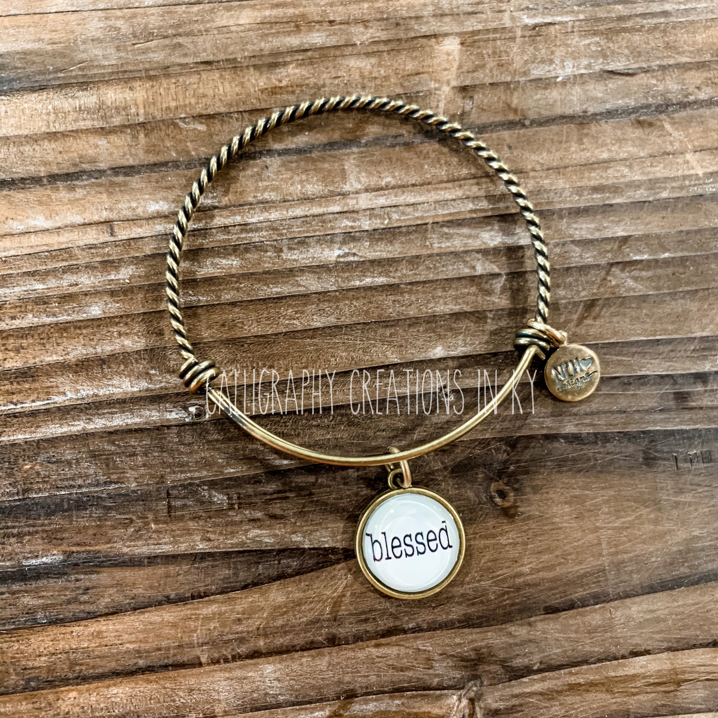 Blessed NLH Bangle Bracelet